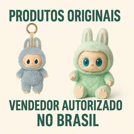 Labubu Sentado Verde